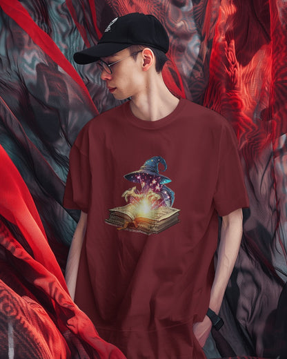 Wizard Magic Book Tshirt