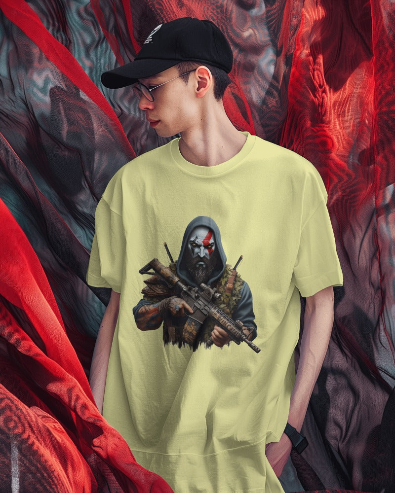 God Of War X Counter Strike Gaming Tshirt