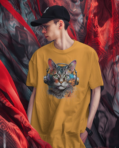 Gamer Cat Tshirt