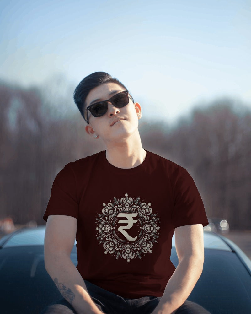 Rupee Symbol Inspired Tshirt