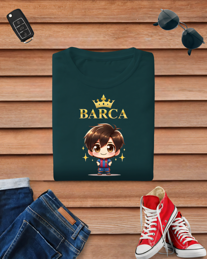 Barcelona Inspired Football Tshirt