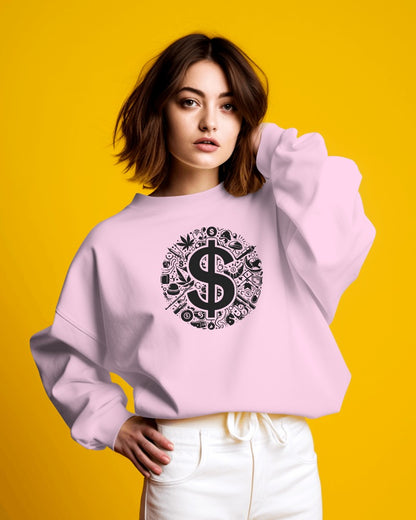 Dollar Sign inspired Entrepreneur sweatshirt