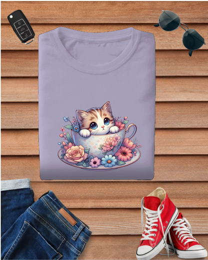 Kawai Cute Kitten Tshirt