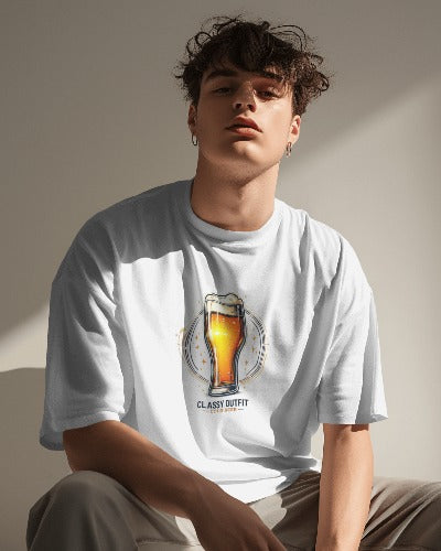 Classy Outfit, Cold Beer Tshirt