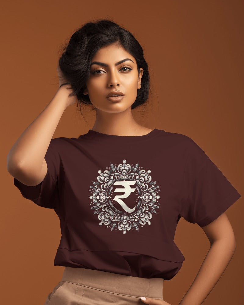 Rupee Symbol Inspired Tshirt