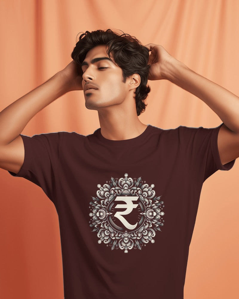 Rupee Symbol Inspired Tshirt