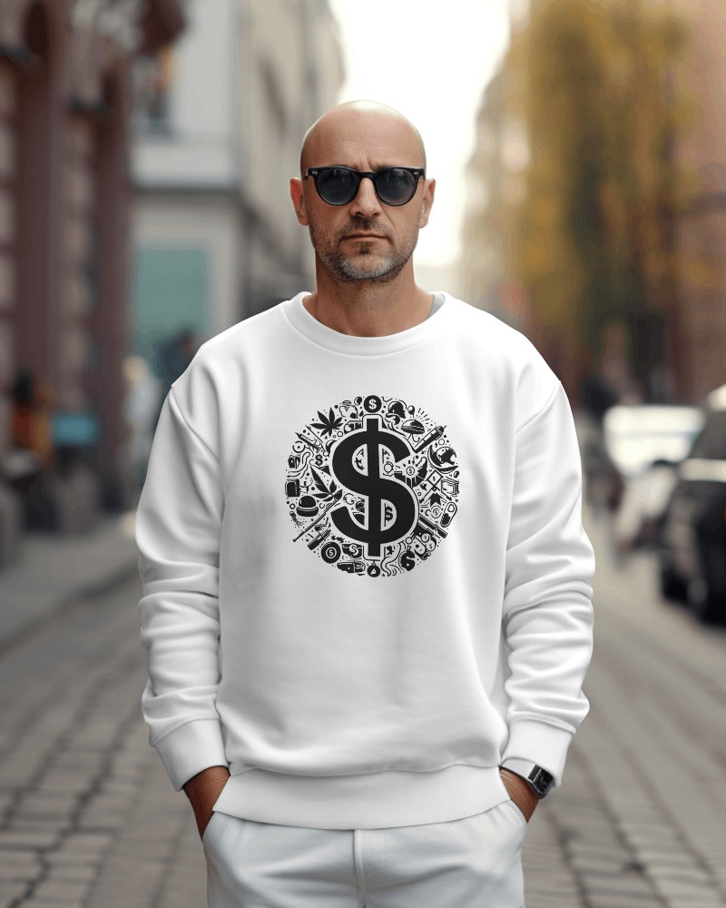 Dollar Sign inspired Entrepreneur sweatshirt
