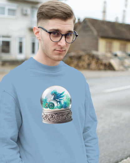 Beyblade Pegasus Inspired Snowball Anime Sweatshirt