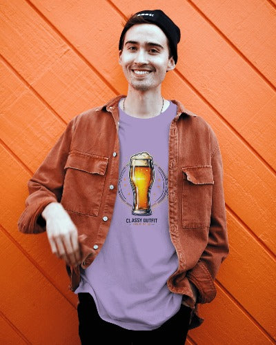 Classy Outfit, Cold Beer Tshirt