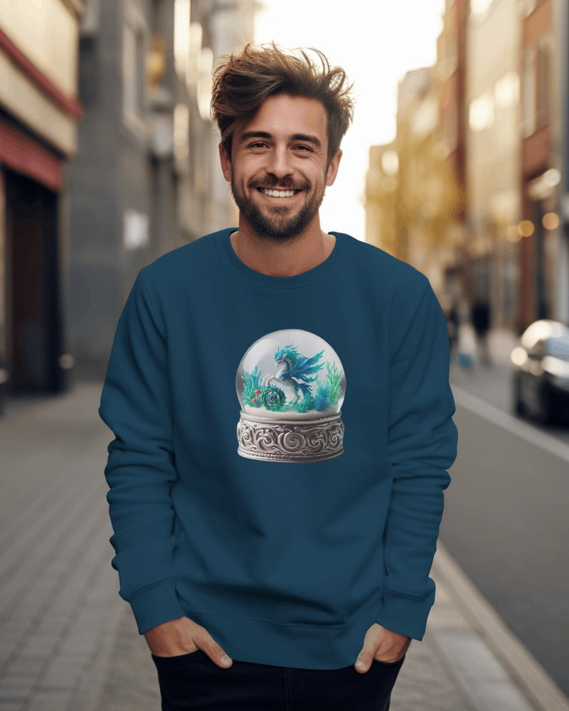 Beyblade Pegasus Inspired Snowball Anime Sweatshirt