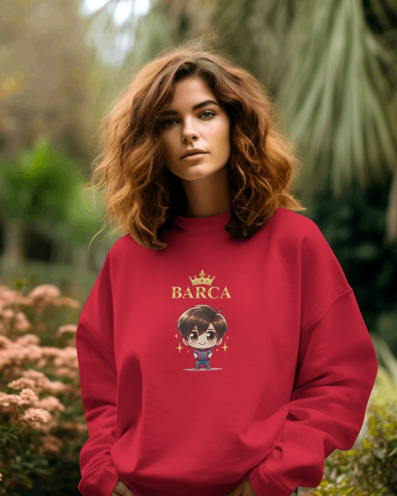 Barcelona Football Club Inspired Sweatshirt