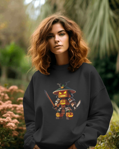 Minecraft Inspired Halloweeen Samurai Sweatshirt