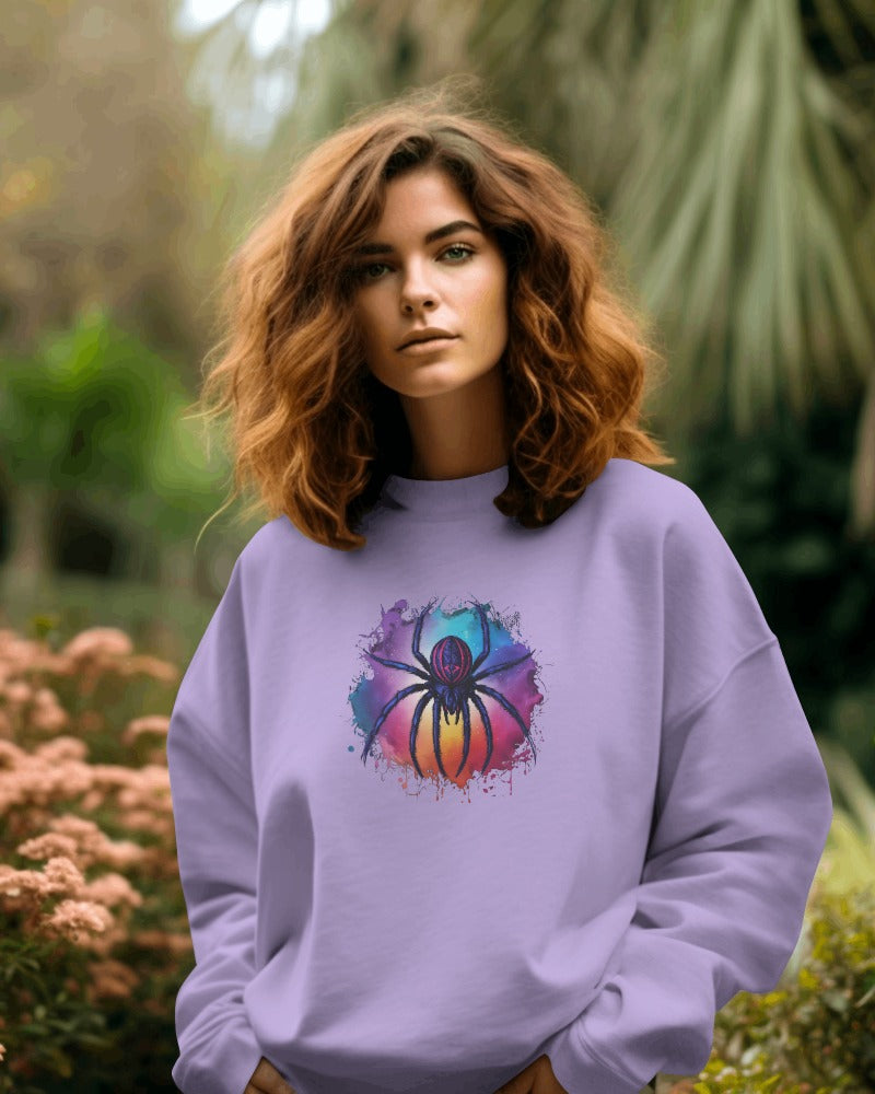 Spiderman Logo Inspired Marvel Sweatshirt