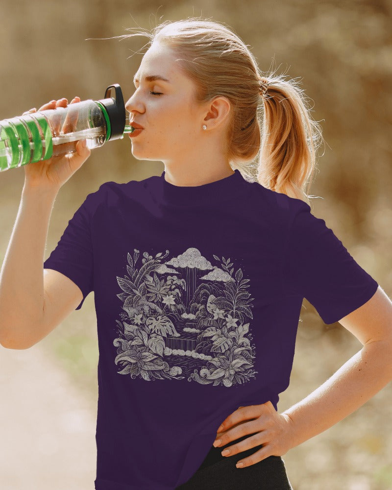 Waterfall Nature Spring Tshirt