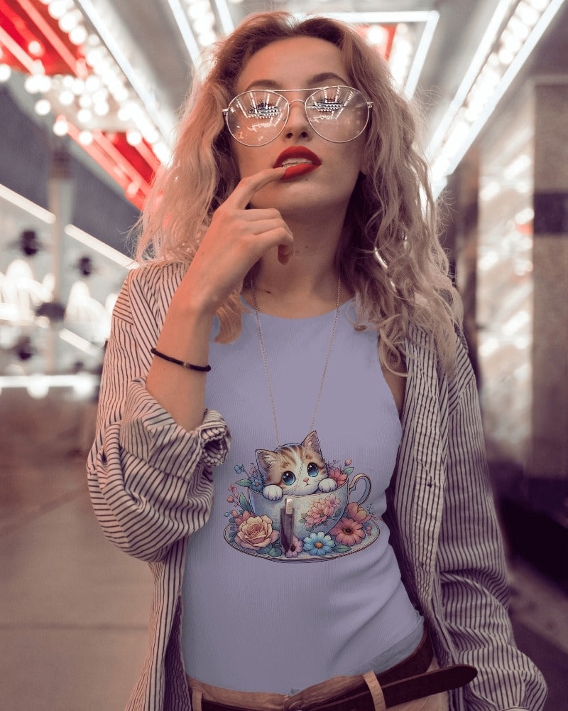 Kawai Cute Kitten Tshirt