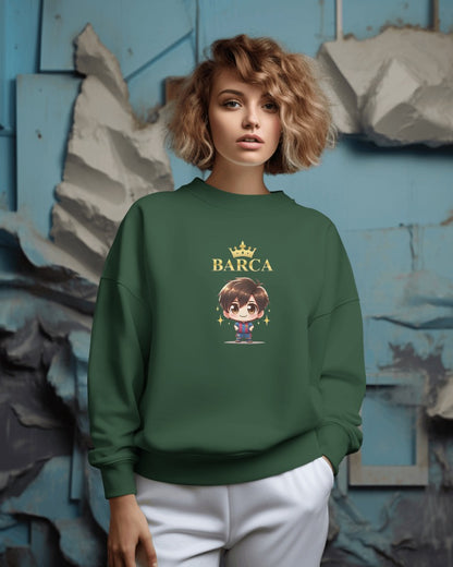 Barcelona Football Club Inspired Sweatshirt